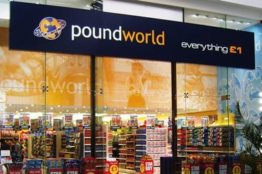 Poundworld store front