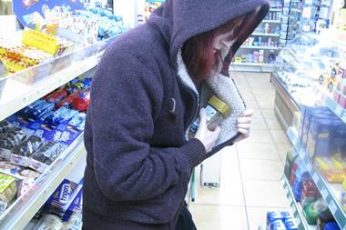 Shoplifter photo taken by Convenience Store