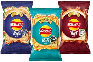 Walkers Heinz sandwich crisps