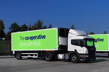 co-op lorry