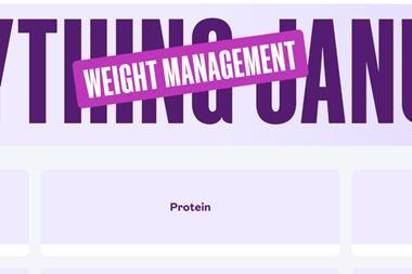 Ocado weight management aisle