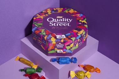 Quality Street Paper Tub