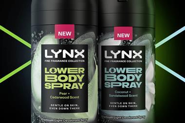 Lynx Fine Fragrance Pear & Cedarwood Lower Body Spray and Lynx Fine Fragrance Coconut & Sandalwood Lower Body Spray Duo