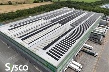 Sysco new solar depots