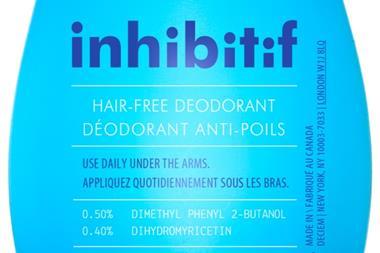Inhibitif deodorant
