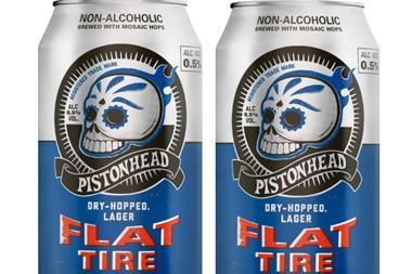 Pistonhead 0.5% Flat Tire beer