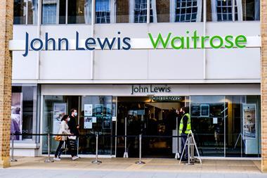 waitrose john lewis store sign