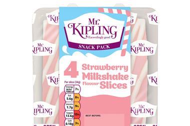 Mr Kipling milkshake slices