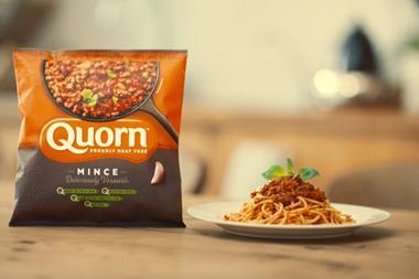 Quorn 'Mince' end frame