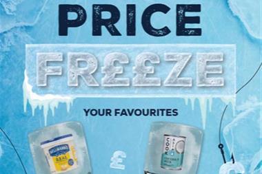 Bidfood Prize Freeze promotion poster