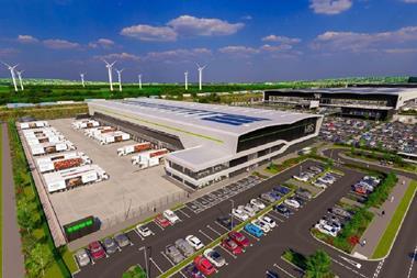 M&S automated food DC Northamptonshire
