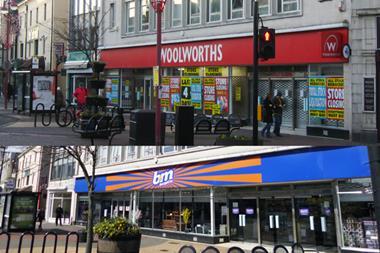 Woolworth before and after