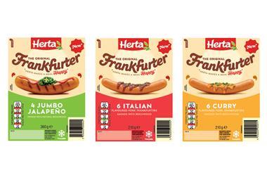herta flavoured frankfurters