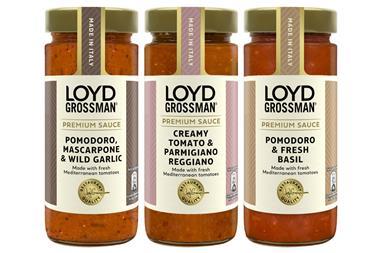 Loyd Grossman unveils premium pasta sauces