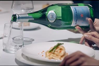 San Pellegrino screenshot from ad