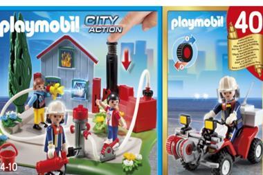 Playmobil packaging
