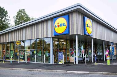 lidl store sign