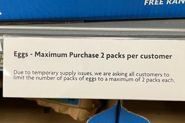 Morrisons egg shortage