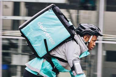 Deliveroo rider