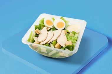 Greggs chicken Caesar salad