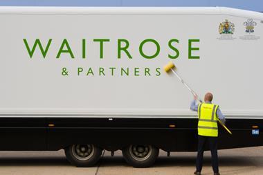 waitrose and partners lorry