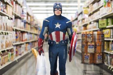 captain america shopping one use