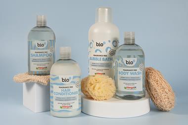 Bio-D's new range of personal care products