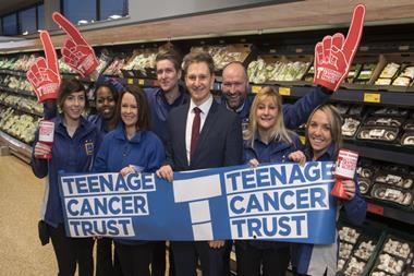 aldi teenage cancer trust link