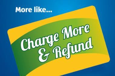 Charge more and refund