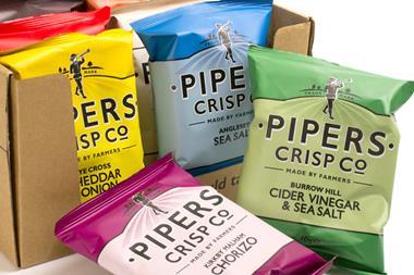 Pipers crisp box