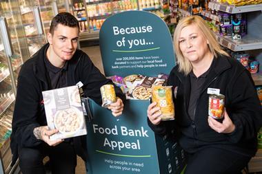 central england co-op Food bank appeal