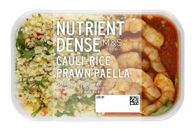 M&S Nutrient Dense Prawn Paella