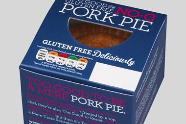 No.G gluten free pork pie
