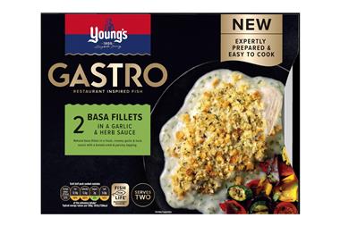 Young's Gastro Basa in Garlic & Herb Sauce