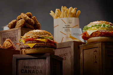 mcdonalds advert world heist junk food