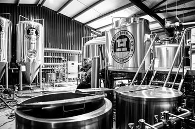 Harbour Brewing Co brewery interior shot