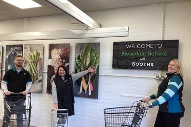 Bleasdale school for special needs gets Booths store