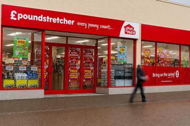 POUNDSTRETCHER STORE FRONT