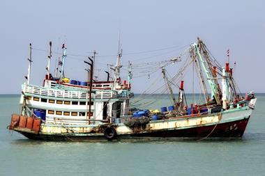 thailand EU export ban, fishing boat