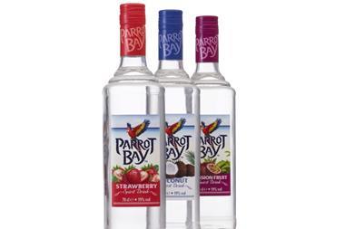 Parrot Bay spirit drinks