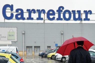 Stormy days for Carrefour