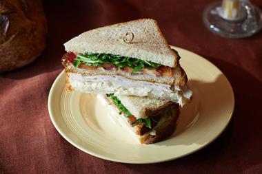 Gail's Smoked Chicken Caesar Club