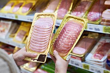 meat ham salami deli packaged