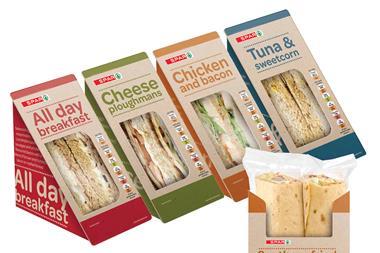Spar own-label sandwiches