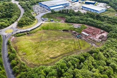 Castell Howell warehouse