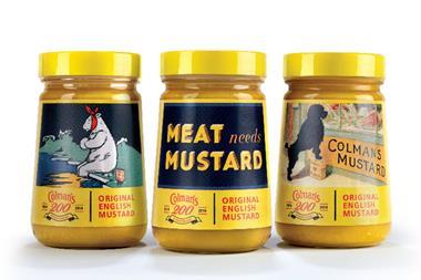 Colman's Mustard dons a vintage look