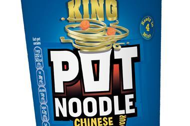 Pot Noddle chow mein
