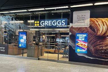 Greggs Canary Wharf store