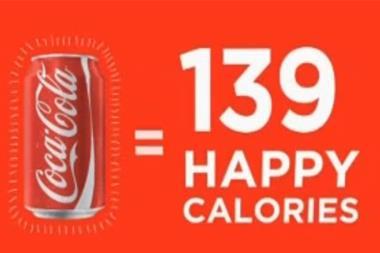 Coke Happy Calories ad