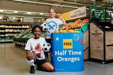 Morrisons Free Half-time Oranges